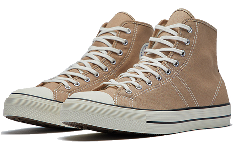 Кеды Converse Lucky Star High (коричнево-желтые) — фото 2