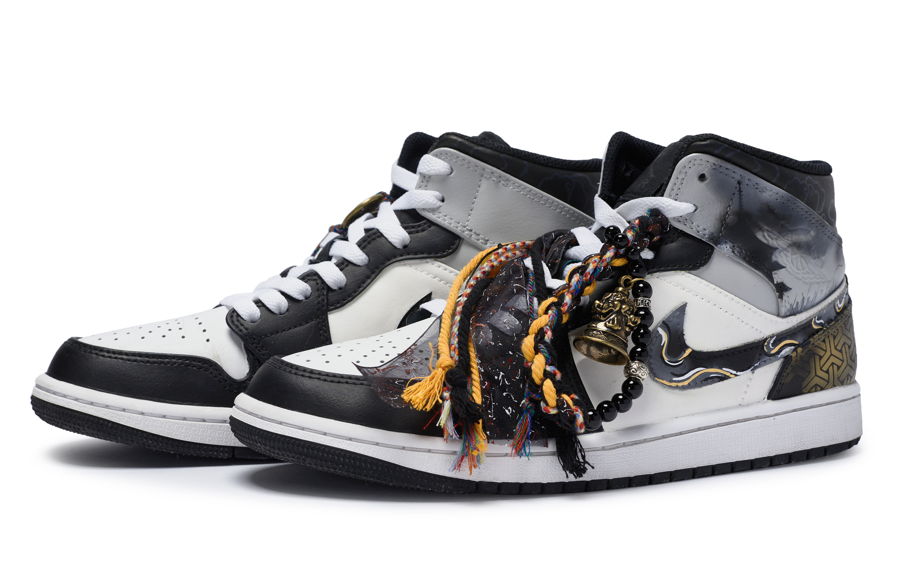 Jordan Air Jordan 1 811 Manufacturing, Poetry Collection, The Governor’s Journey To Yanmen Pass Mid top