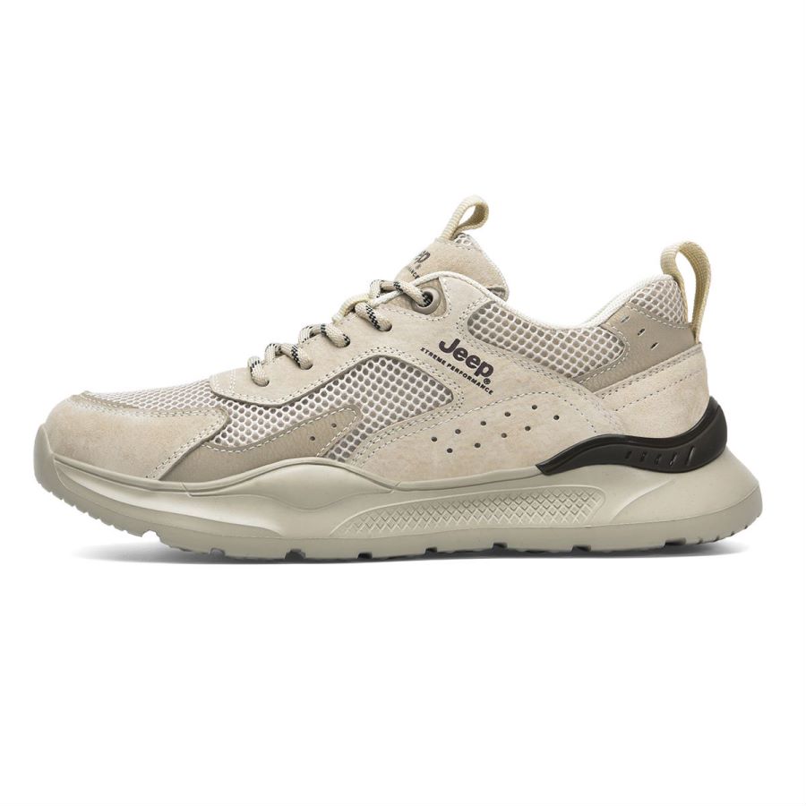 Jeep Mountaineering & Hiking Shoes Men’s Low Top Khaki/Gray/Sand