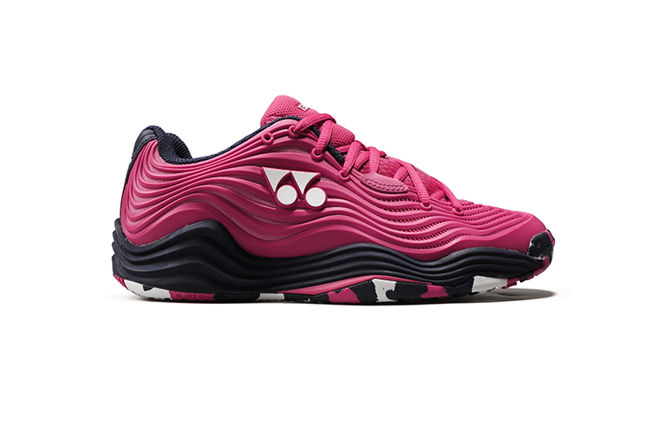 YONEX SHTF5 Comfortable Cushioning Slip Resistant Breathable Low top Tennis Shoes Unisex Pink