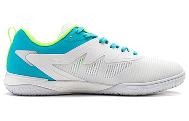 Li Ning Cushioning Functional Classification Cushioning Functionality Low top Table Tennis Shoes Unisex White Blue