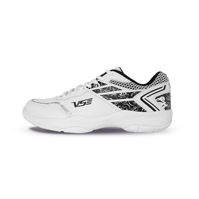 WEICHEN VS Lion Collection Lion PRO PU, Mesh Cushioning Slip Resistant Breathable Coverage Low top Badminton Shoes