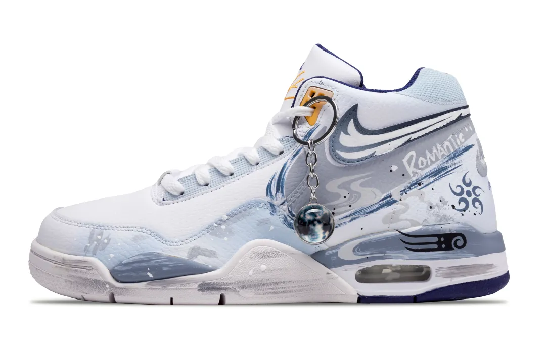 Nike Flight Legacy Winter Time Cushioning Slip Resistant Coverage High top Vintage Basketball Shoes Men's