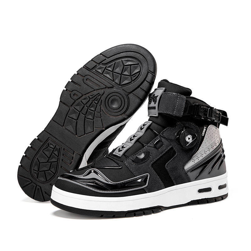 LOKWT Cow Leather Cushioning Slip Resistant Abrasion Resistant Waterproof Impact Resistant