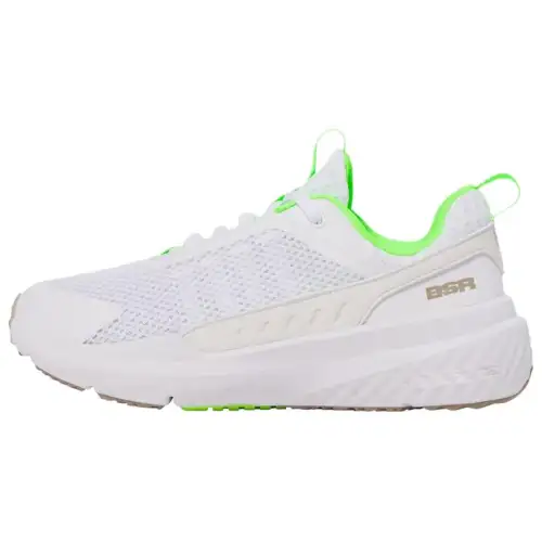 Under Armour Project Rock BSR 5 Slip Resistant Abrasion Resistant Low top Training Shoes Women's White