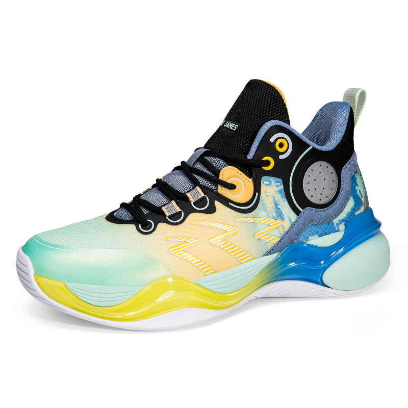 ANDEZHANMUSI Cushioning Coverage Rebound Anti Twist Abrasion Resistant Lightweight Slip Resistant High top