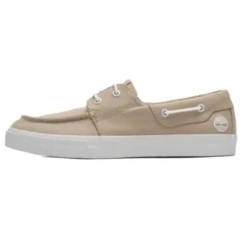 Timberland Logo-embroidered Boat Shoes