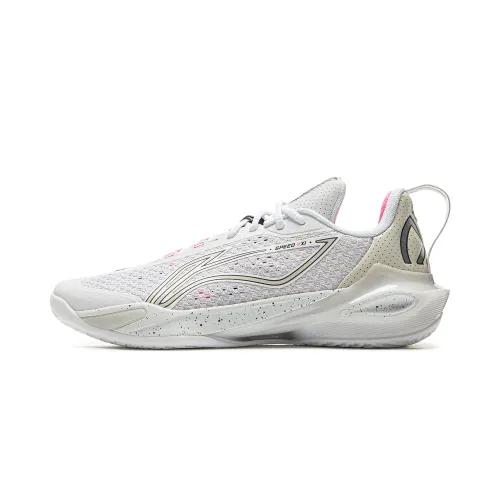Li Ning Speed 11 Cushioning Slip Resistant Abrasion Resistant Breathable Rebound Anti Twist Grip Low top