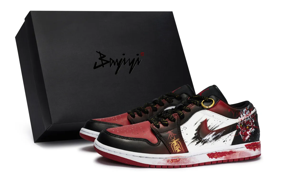 Jordan Air Jordan 1 Low 811 Manufacturing, Keen Eye, Special Shoe Box Low top Vintage Basketball Shoes Men's