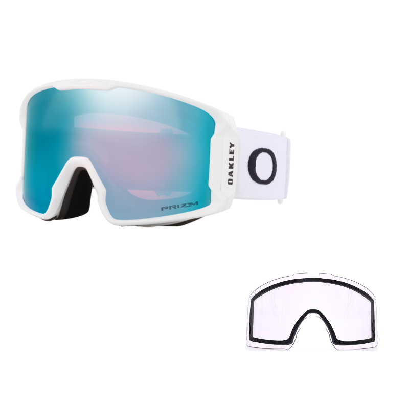Oakley LINE MINER L 7070 Anti Fog Windproof Snap Buckle Unisex Ski Goggles