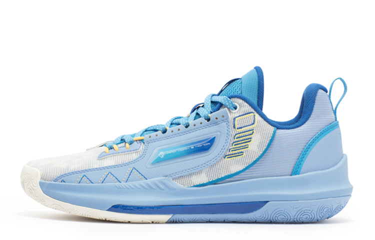 361° DVD Team Game Ready Cushioning Slip Resistant Abrasion Resistant Low top Basketball Shoes Men’s Sky Blue