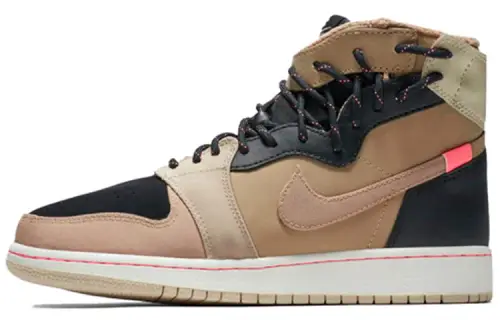 Jordan Air Jordan 1 Rebel XX Utility Pack Transformation Fashion Sports Support Shock Absorption High Top Retro Basketball Shoes Women's Card Black