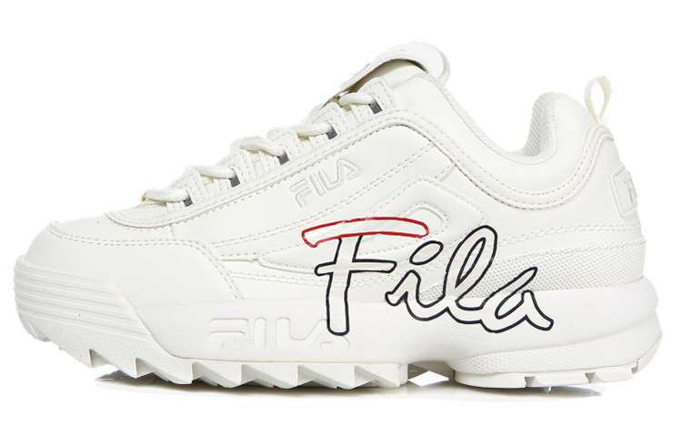 FILA Disruptor 2 Low Top Clunky Shoes Cream