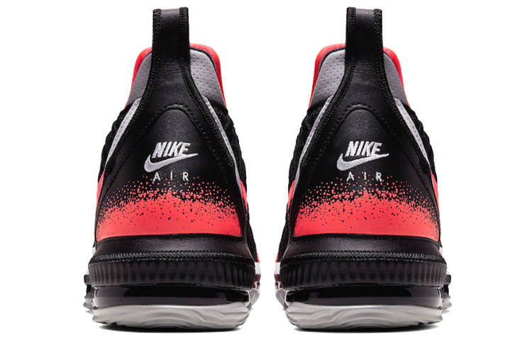 Мужские кроссовки Nike Lebron 16 Hot Lava 16 (черно-розовые) — Чёрный / розовый — фото 4
