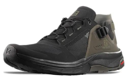SALOMON Techamphibian 5 Fashion Trend Cushioning Slip Resistant Abrasion Resistant Training Shoes Men's Black