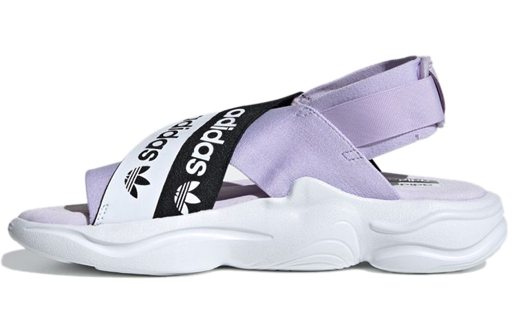 Adidas Originals Magmur Sandal Beach Sandals Women's Purple/Black/White