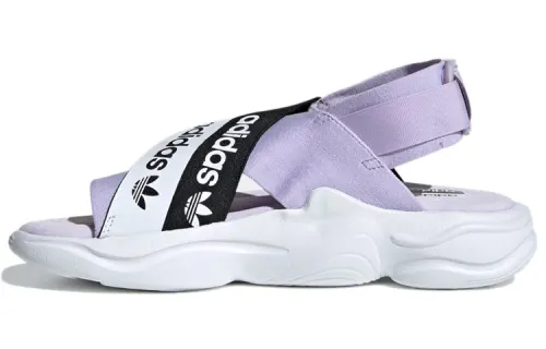 Adidas Originals Magmur Sandal Beach Sandals Women's Purple/Black/White