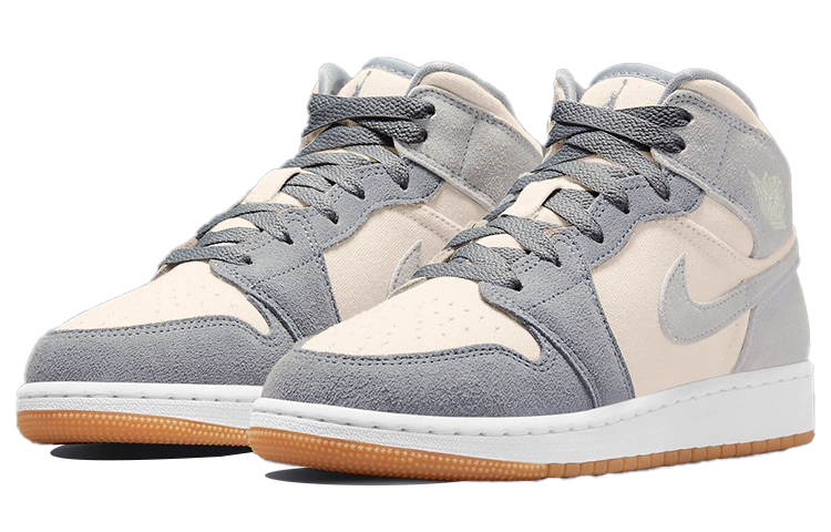 Air Jordan 1 Mid Se ‘Coconut Milk Particle Grey’