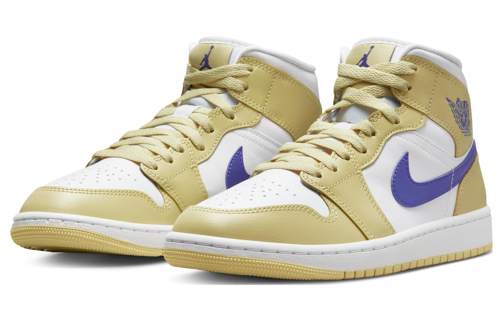 Jordan 1 Mid Lemon Wash Lapis Women’s
