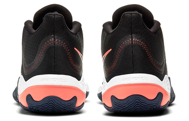 Кроссовки Nike Renew Elevate (черно-оранжевые) — фото 5