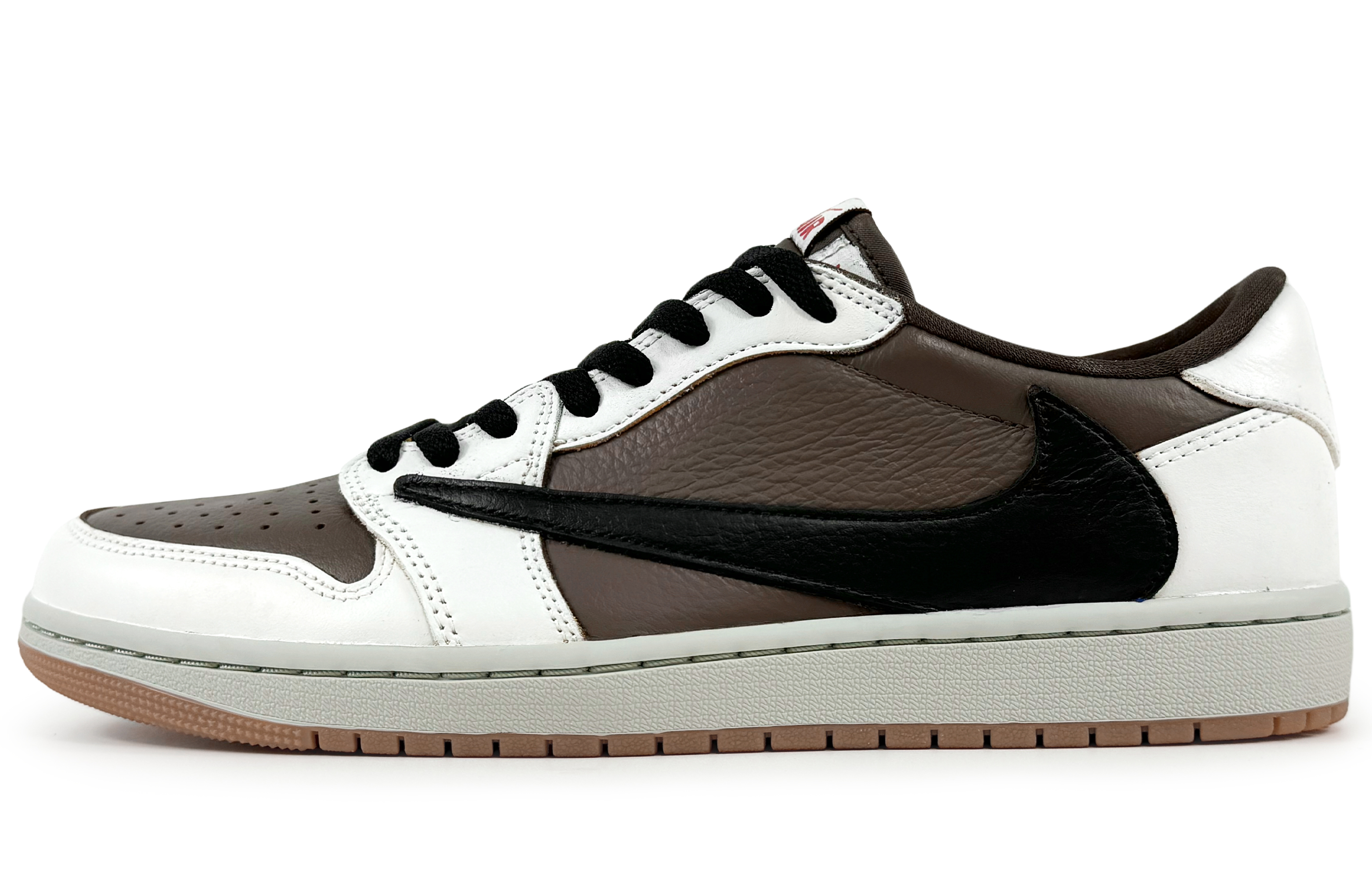Jordan Travis Scott X Air Jordan Vintage Basketball Shoes Unisex Low Top White