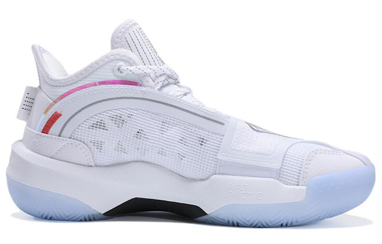 PEAK Tai Ji1.0 Cushioning Slip Resistant Abrasion Resistant Coverage Support Low top Basketball Shoes Women’s All White