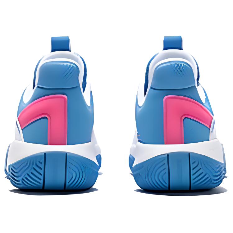 361° Slip Resistant Abrasion Resistant Low top Basketball Shoes Men’s White Blue