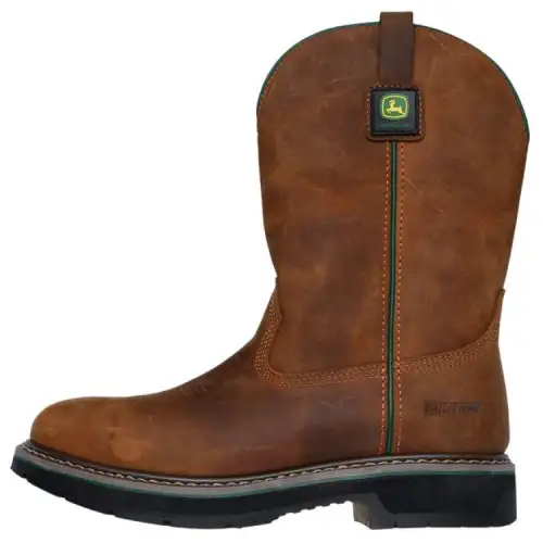 John Deere x Skechers Comfortable Ankle Boots Men's Brown