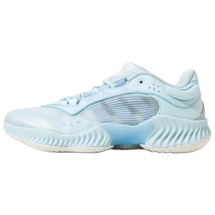 Adidas PRO VENTILATE Low top Basketball Shoes Men's Blue