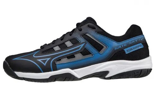 Mizuno SKY Badminton Shoes Unisex Low Top Black/Blue