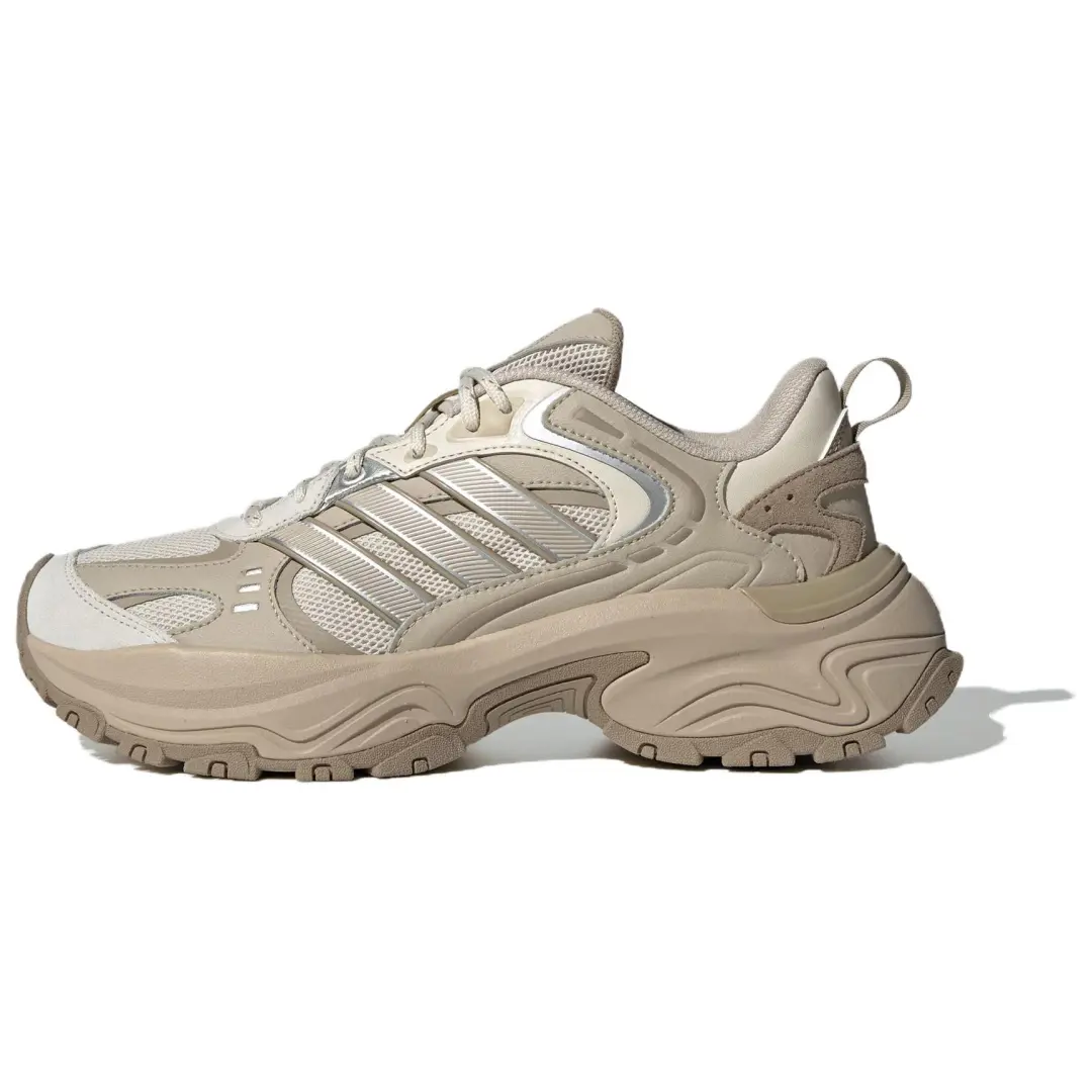 Adidas Slip Resistant Abrasion Resistant Low top Chunky Sneakers Unisex Beige
