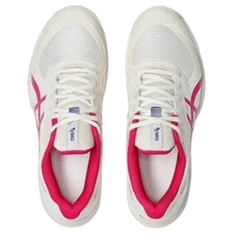 ASICS Game Textile, Artificial Leather Cushioning Slip Resistant Abrasion Resistant Breathable Low top Tennis Shoes