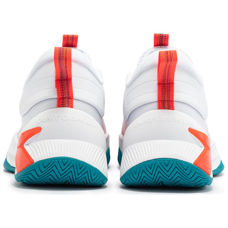 361° Mesh Cushioning Abrasion Resistant Breathable Low top Basketball Shoes Men’s White Red