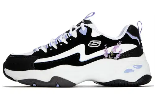 Skechers D'LITES 4.0 'Black Purple' Women's