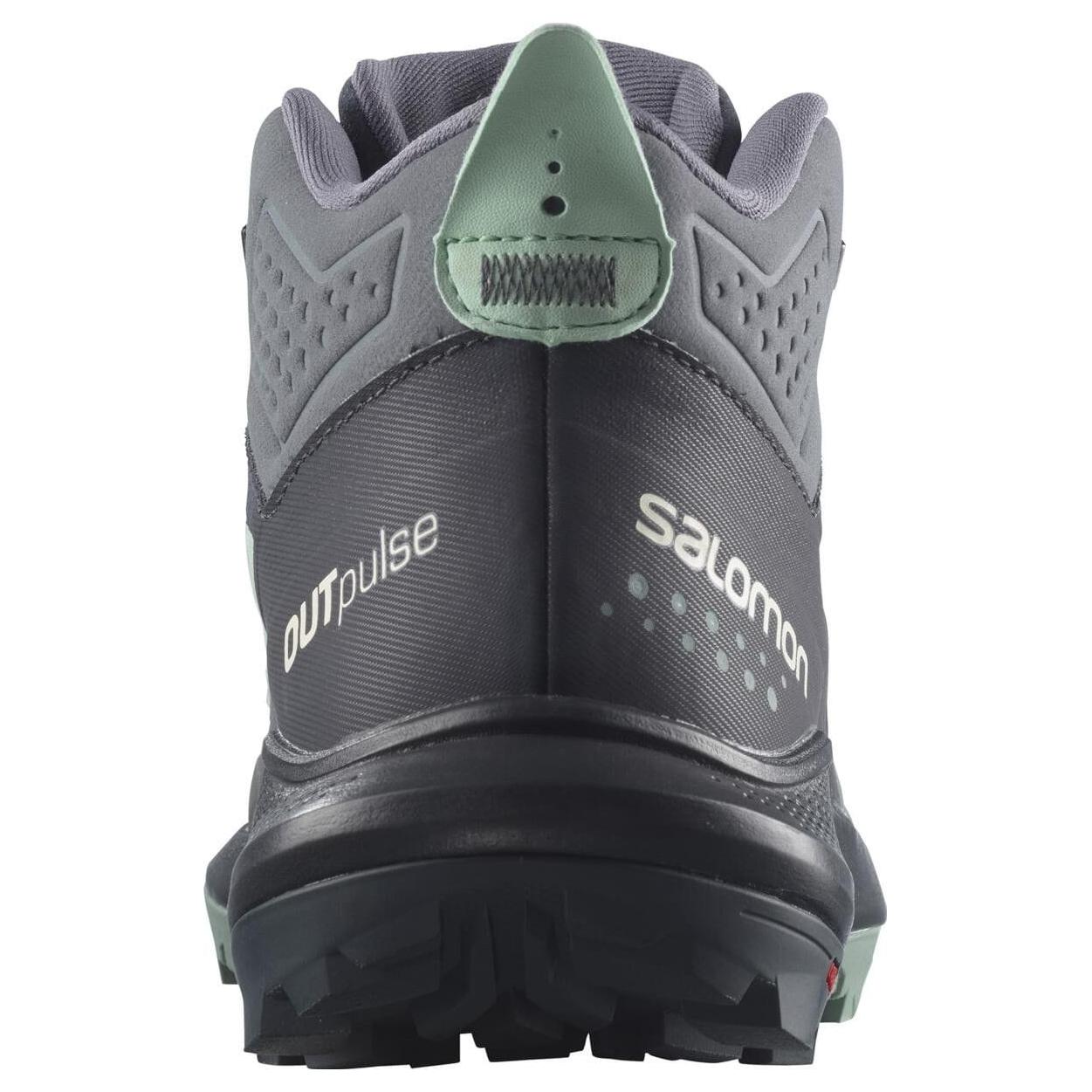 SALOMON Women’s Outpulse Mid GORE-TEX ‘Quiet Shade Ebony’