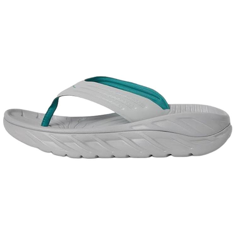 Мужские шлепанцы HOKA ONE ONE Ora Recovery Flip (серые)