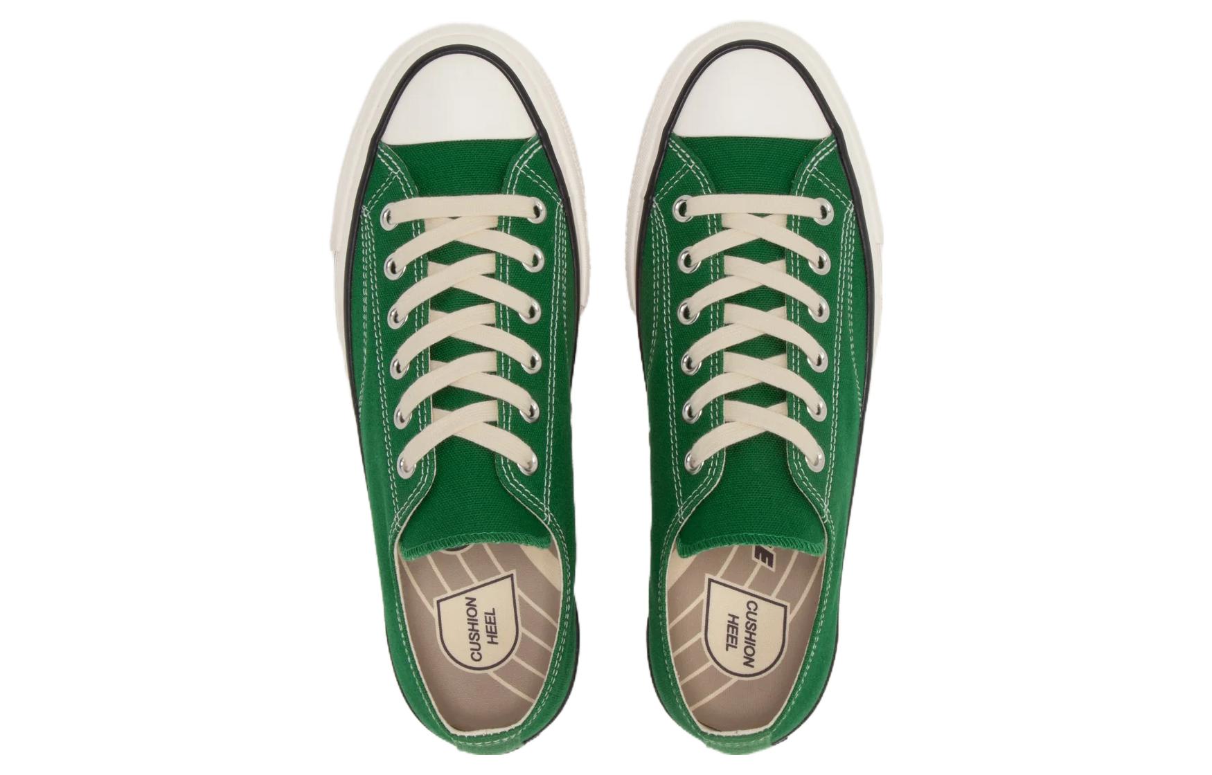 Кеды Converse Chuck Taylor Canvas Ox (зеленые) — Зелёный — фото 4