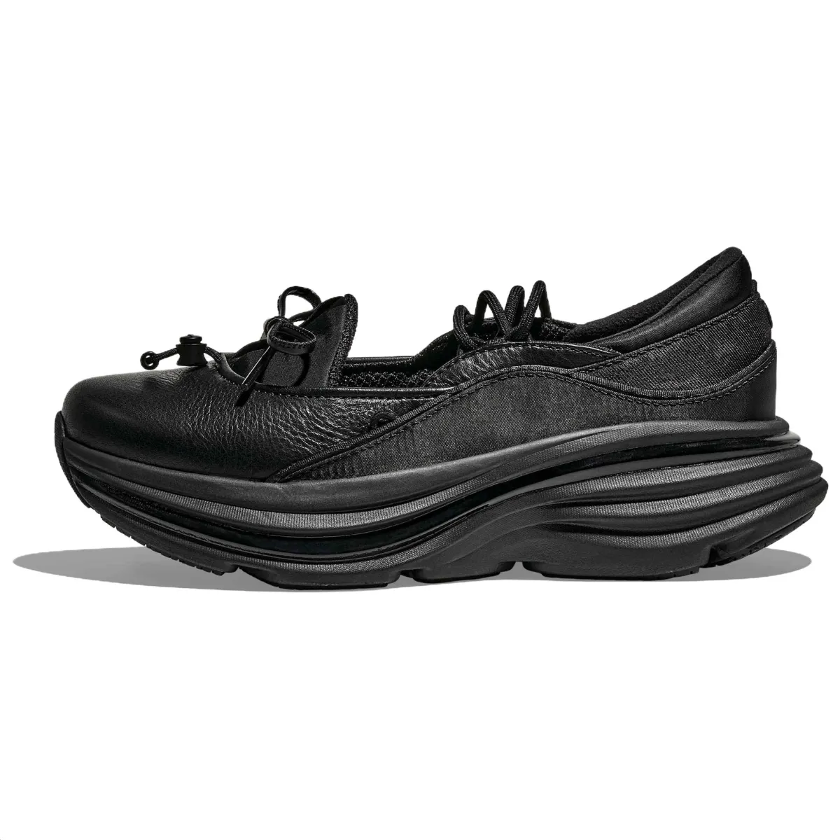 HOKA ONE ONE Bondi Platform Mary Jane Shoes Women's Black