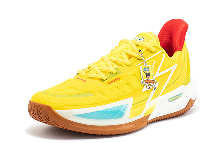 361° BIG3 4.0 Quick Pro Low top Basketball Shoes Men’s Acid Yellow Warm Brown