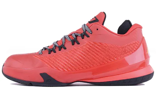 Challenge Red x Jordan CP3 8 Comfortable Round Toe Leather Cushioning Slip Resistant Abrasion Resistant Low top
