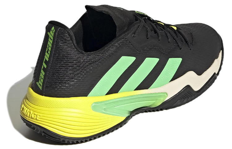Adidas Barricade Clay Men Tennis Shoes ‘Black Green’