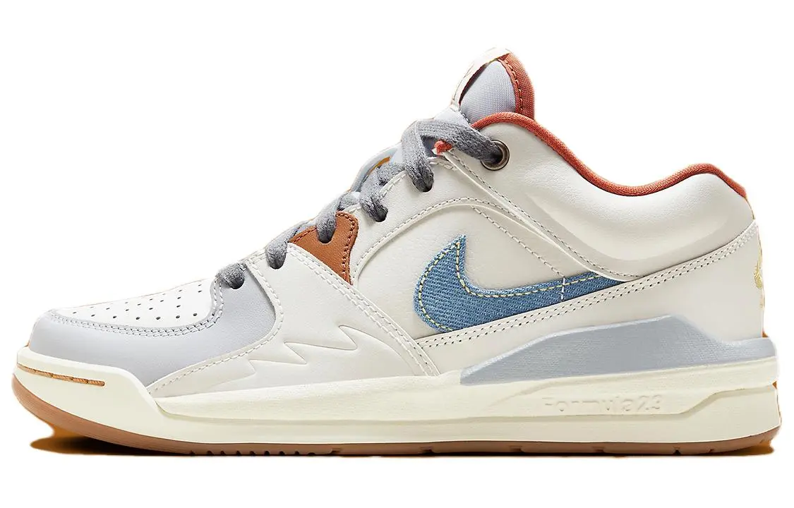 Air Jordan Stadium 90 'Beige Lt Armory Blue' Women's