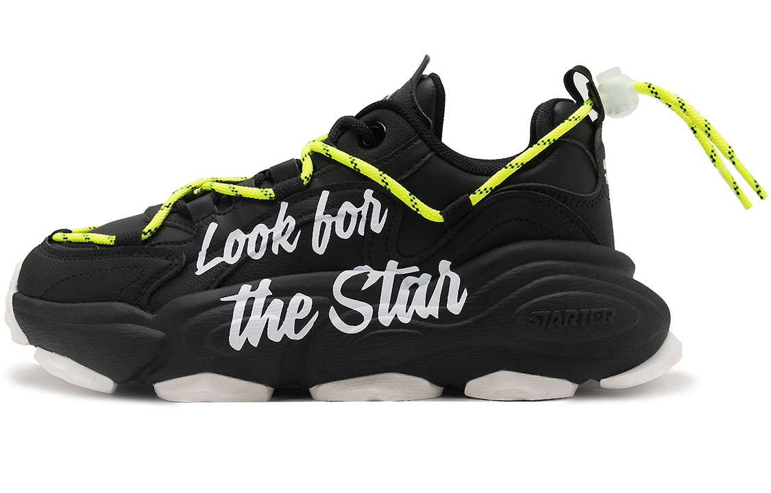 STARTER PU, Textile, Synthetic Leather Cushioning Slip Resistant Abrasion Resistant Low top Chunky Sneakers Women's