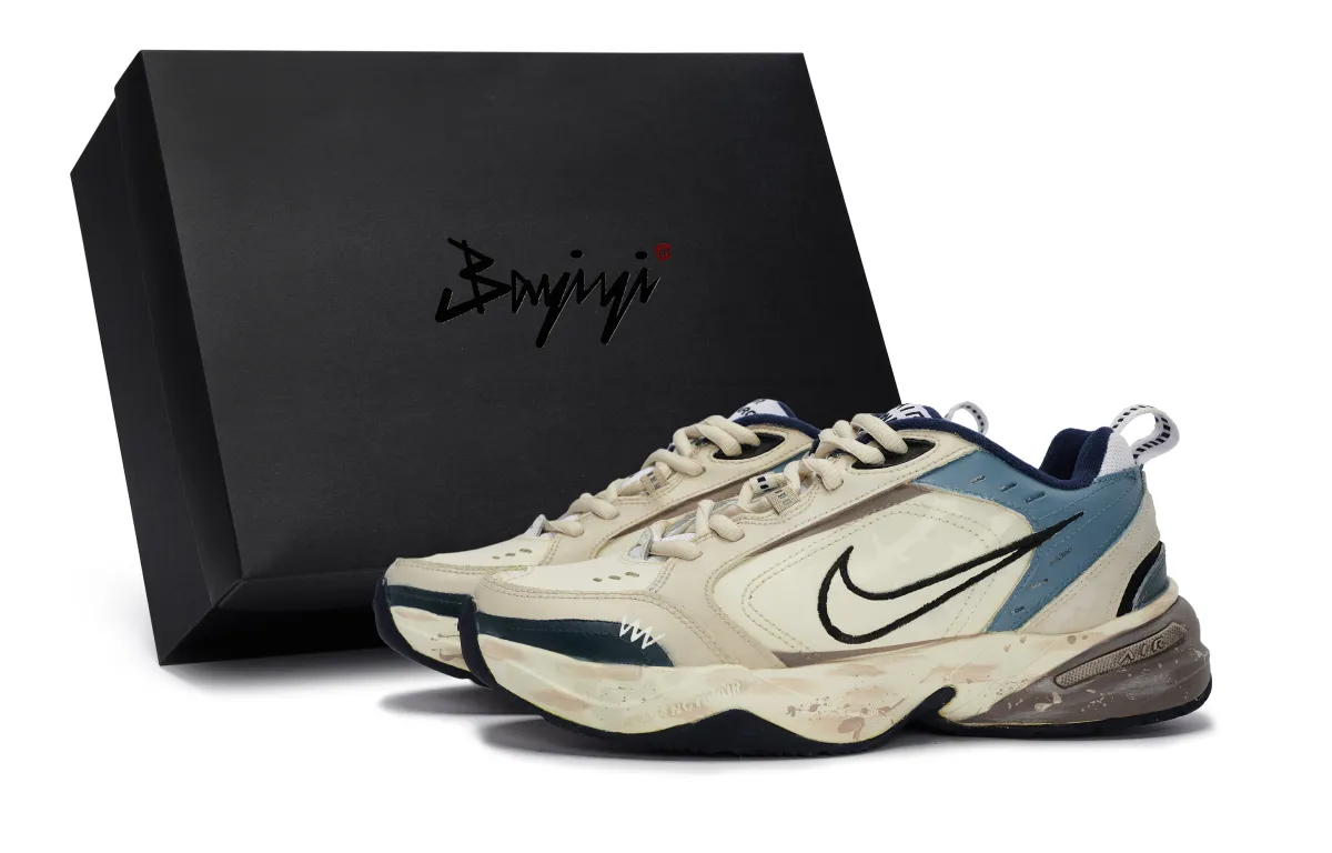 Nike Air Monarch 4 811 Manufacturing, Izhetao, Special Shoe Box Slip Resistant Slip Resistant Low top Chunky Sneakers
