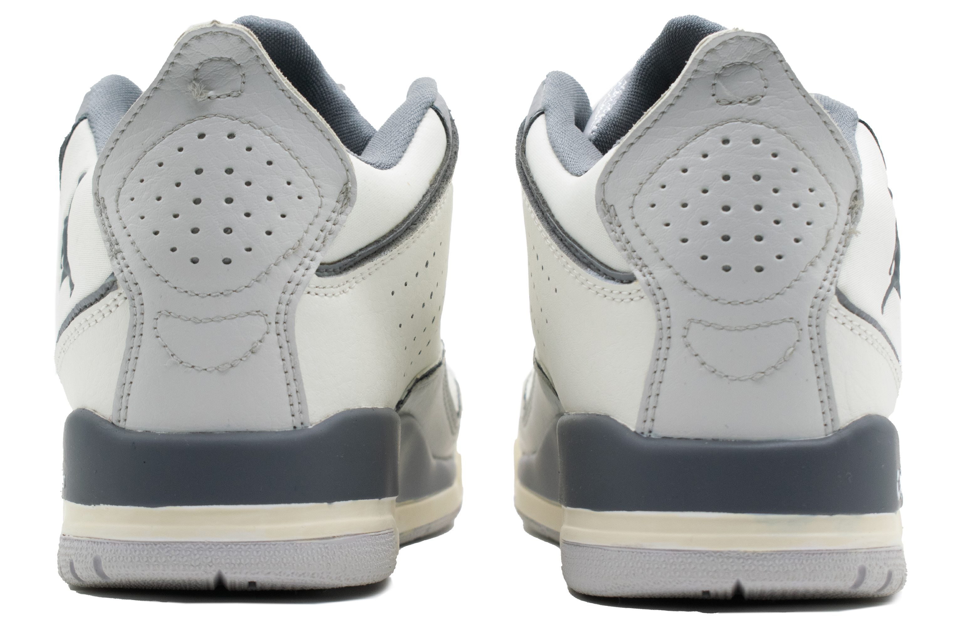 Jordan Courtside 23 Route WS Mid top Vintage Basketball Shoes Men’s Light Gray
