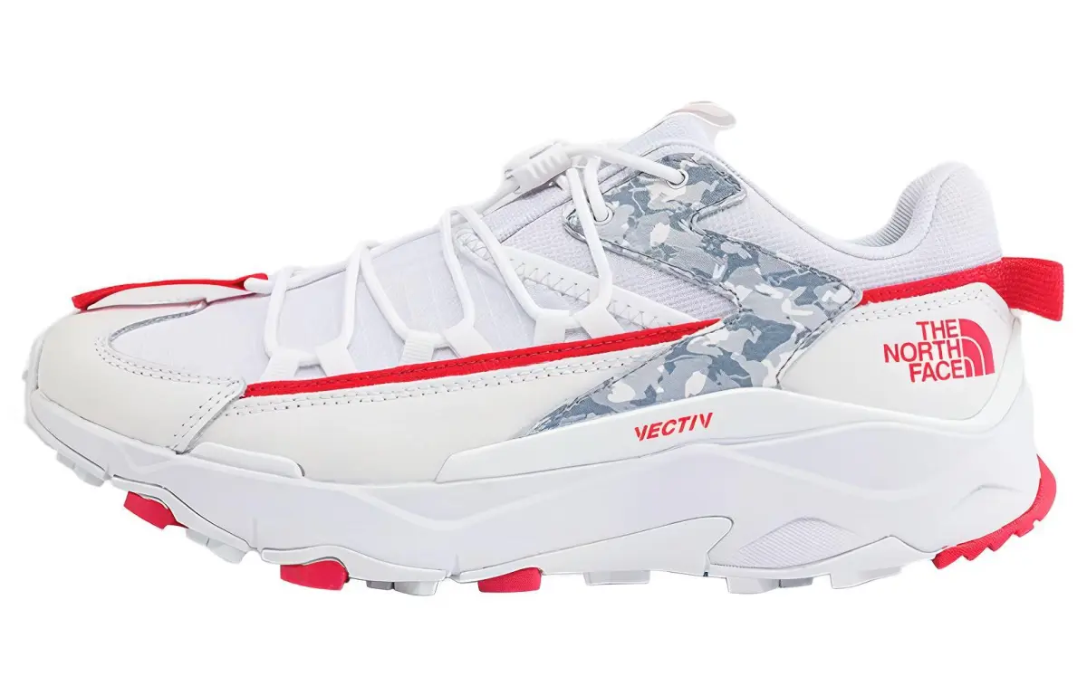 THE NORTH FACE Vectiv Taraval Tech Lifestyle Shoes 'Tnf White Red' Women's