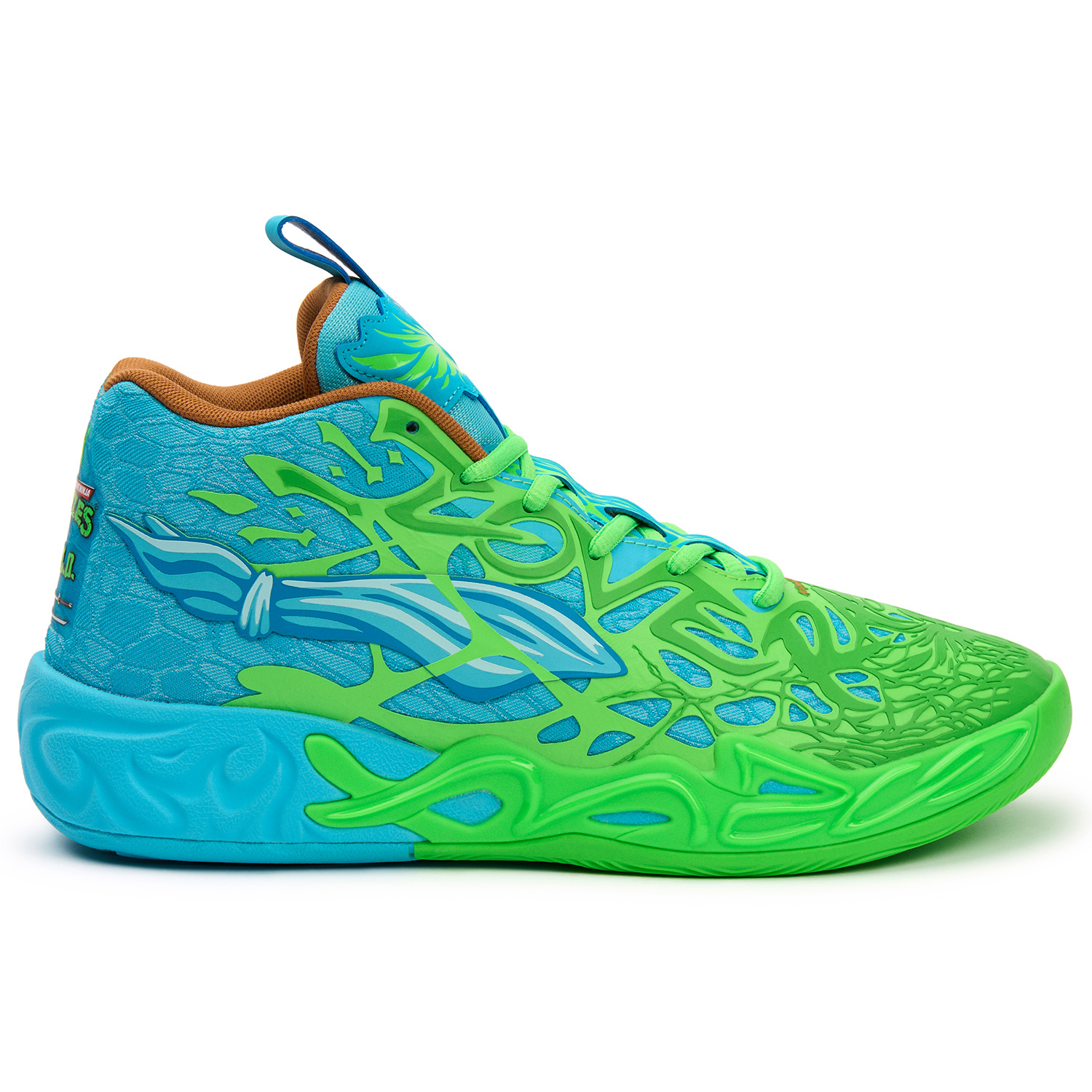 PUMA LaMelo Ball MB.04 Teenage Mutant Ninja Turtles Leonardo & Michelangelo