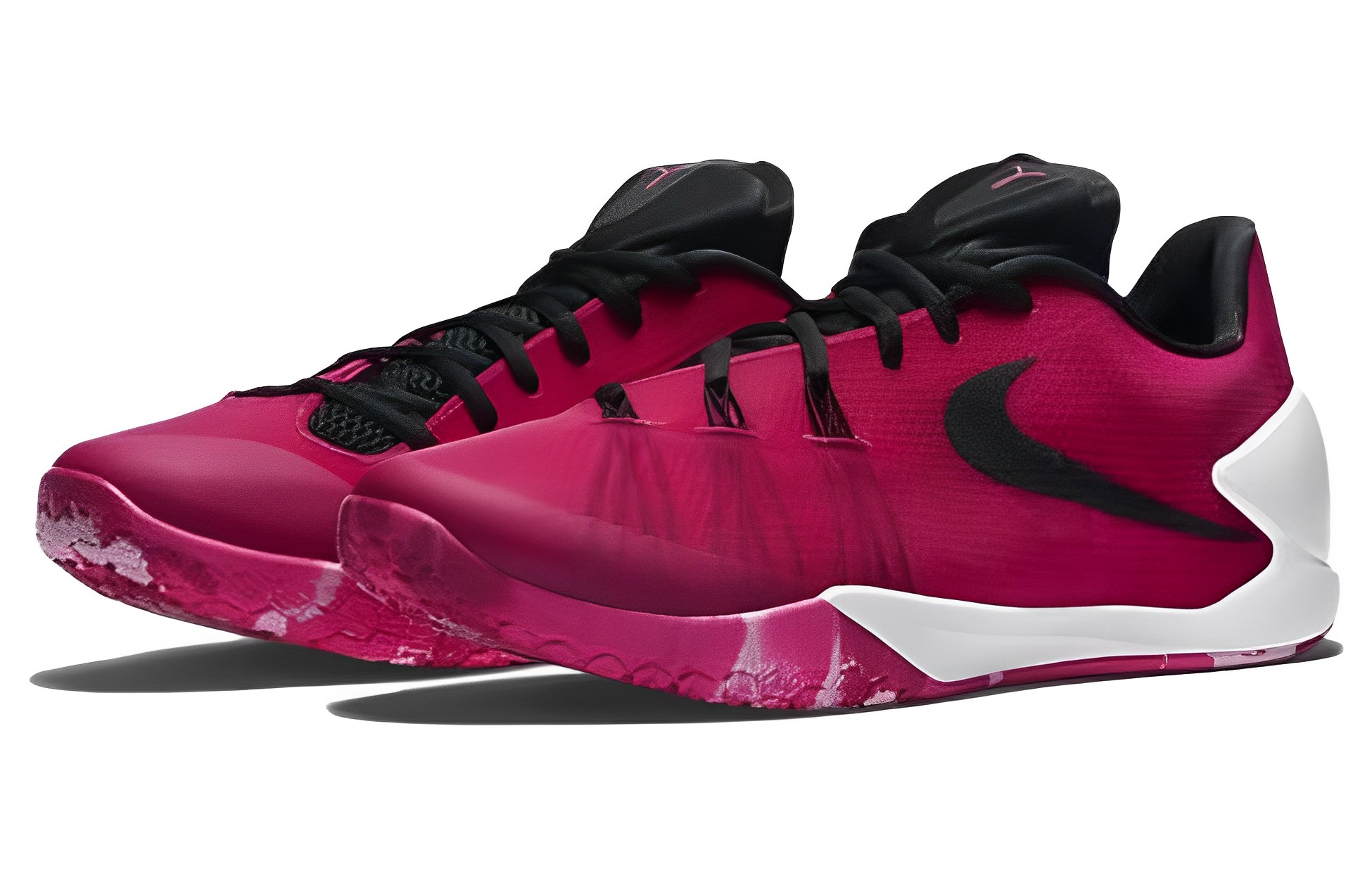Мужские кроссовки Nike Hyperchase BCA Harden (фиолетово-черные) — Фиолетовый / чёрный — фото 3