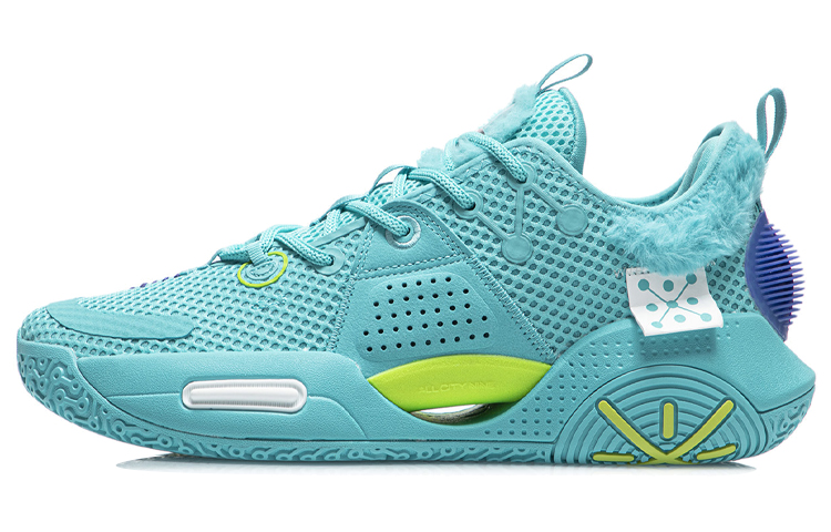 Li Ning All City 9 V1.5 Textile, Synthetic Leather, TPU Abrasion Resistant Breathable Low top