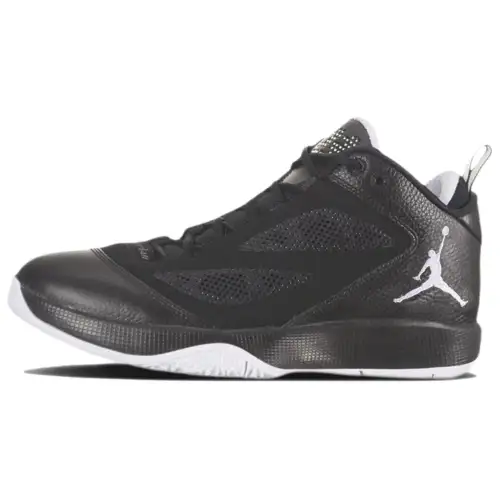 Jordan Air Jordan 2011 Abrasion Resistant Mid top Basketball Shoes Men's Black